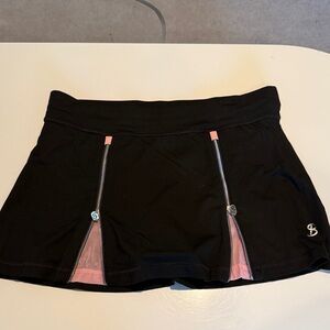 Sofibella Black and Pink Athletic Skort